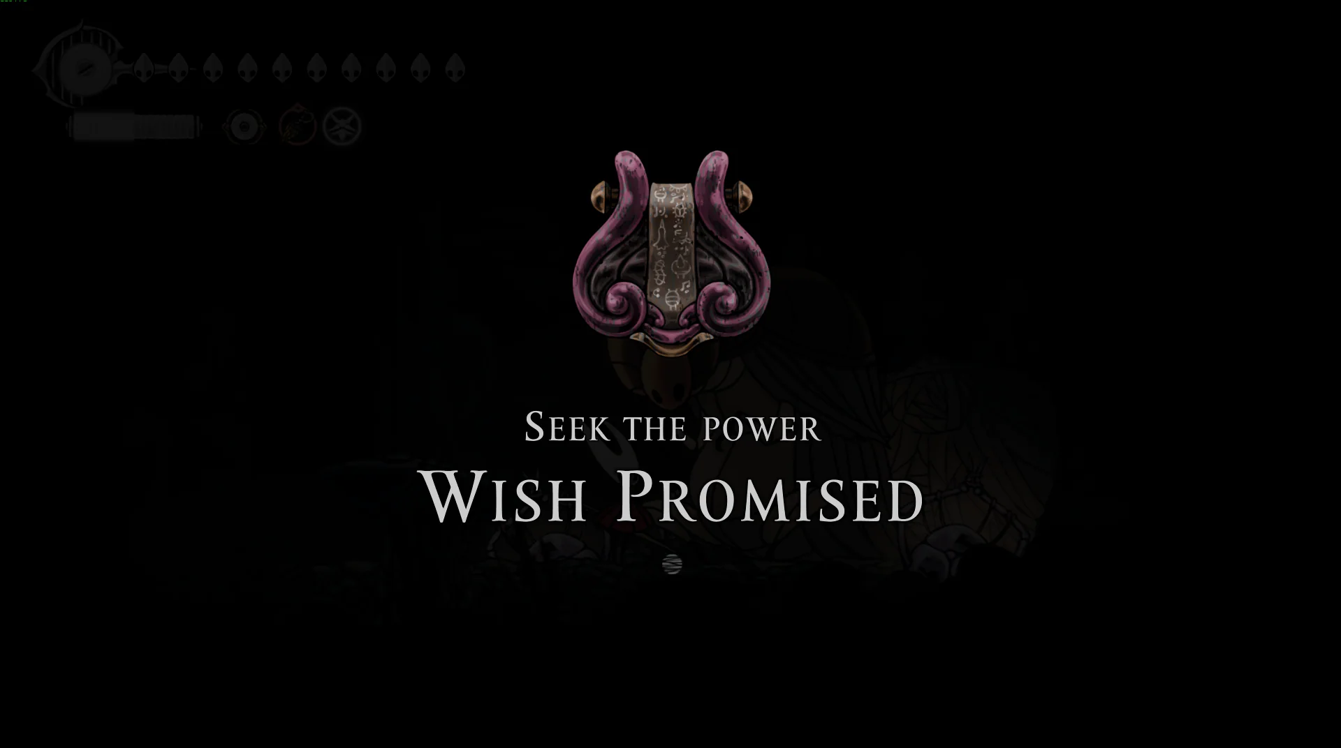Hornet beginning the Godseeker quest