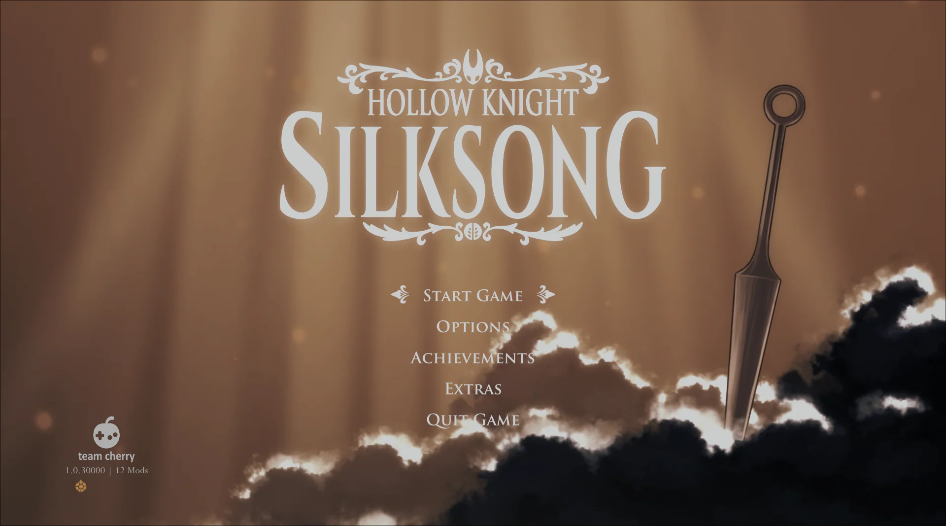 Woven Gods main menu